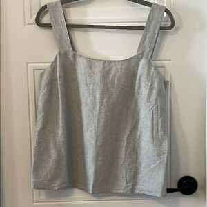 J. Crew Striped Boxy Tank Top